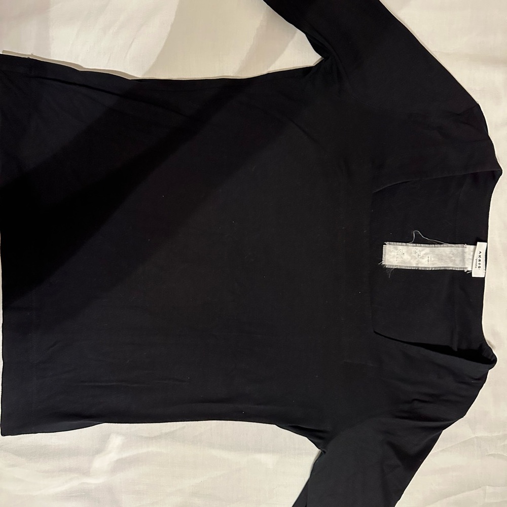 Akris Punto Black Short Sleeve Tee